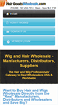 Mobile Screenshot of hairgoodswholesale.com